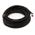 100 ft. CAT 6A 10 GBPS Professional Grade SSTP 26 AWG Patch Cable, Black