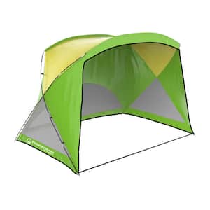 Green Beach Tent Sun Shelter with Carry Bag