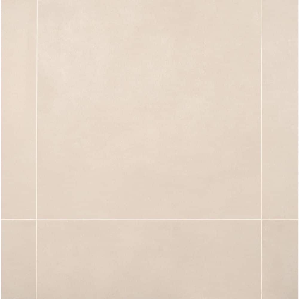 Terravine White 35.47 in. x 35.47 in. Matte Porcelain Floor and Wall Tile (17.43 sq. ft./Case) price history on PriceWatchPro
