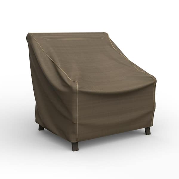 Budge StormBlock Hillside Large Black and Tan Patio Chair Cover