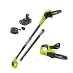 ONE+ 18V 8 in. Cordless Battery Pole Saw and 8 in. Pruning Saw Combo Kit with 2.0 Ah Battery and Charger
