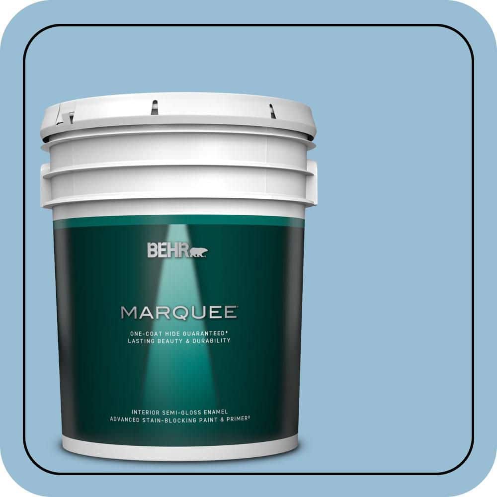 5 gal. #PPU14-11 Gentle Sky Semi-Gloss Enamel Interior Paint & Primer price history on PriceWatchPro