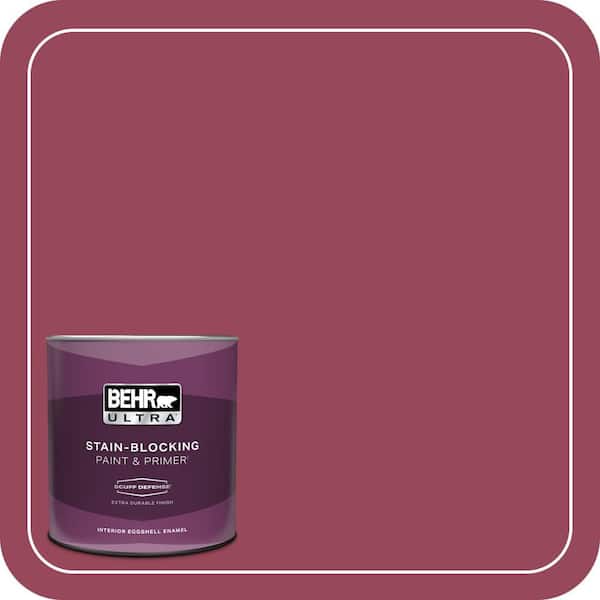 BEHR ULTRA 1 qt. #PPU1-16 Haitian Flower Extra Durable Eggshell Enamel Interior Paint & Primer