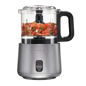 3.5-Cup 2-Speed Gray Food Processor