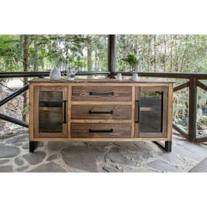 Charlie Brown Wood 68.75 in. Buffet Table