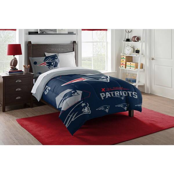 Piece Twin Size Multi Colored Comforter, Patriots Queen Size Bedding Set