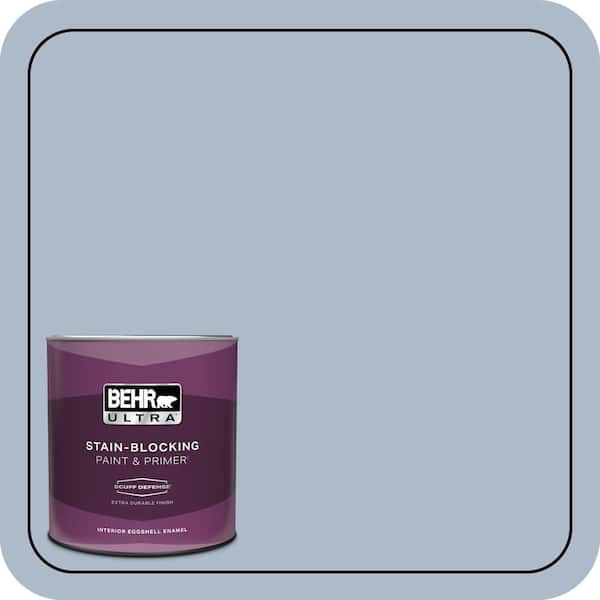 BEHR ULTRA 1 qt. #PPU15-16 Simply Blue Extra Durable Eggshell Enamel Interior Paint & Primer