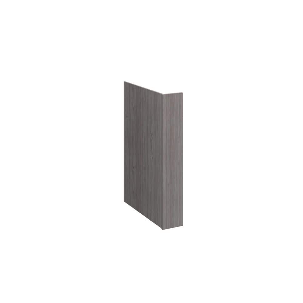 Saratoga Slab 3 in. W x 34.5 in. H x 24 in. D in Greywood Dishwasher Panel 