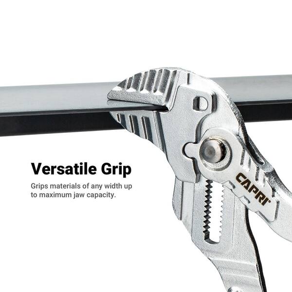 Capri Tools 7 in. and 10 in. Adjustable Pliers Wrench Set with