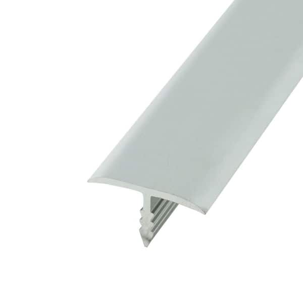 3/4 in. Unfinished Paintable Mill Aluminum Center Barb Furniture Bumper Tee Moulding Edging 72in. Long (18-Pack)