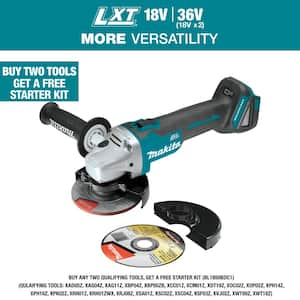 18V LXT Lithium-Ion Brushless Cordless 4-1/2 in./5 in. Paddle Switch Cut-Off/Angle Grinder (Tool-Only)