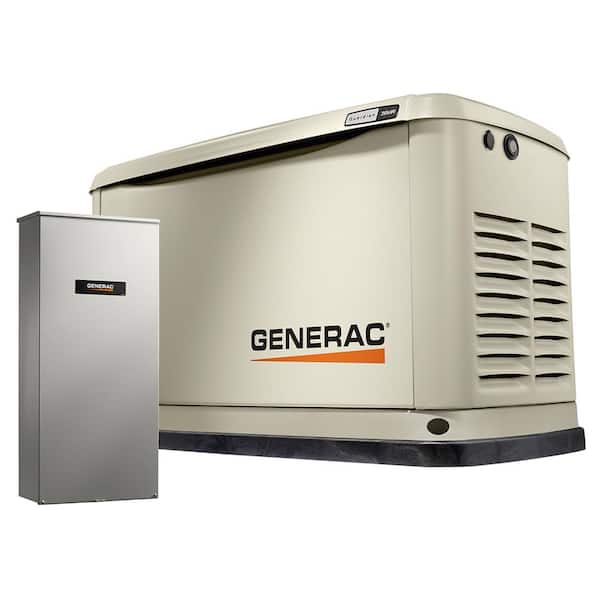 Guardian 20,000-Watt (LP) / 18,000-Watt (NG) Air-Cooled Whole House Generator with Wi-Fi and 200-Amp Transfer Switch