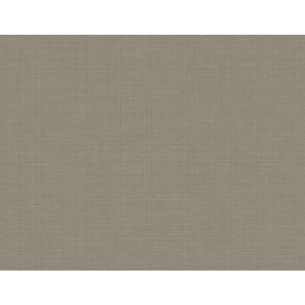 Kenneth James Alix Silver Twill Vinyl Strippable Wallpaper (Covers 60.8 sq. ft.)