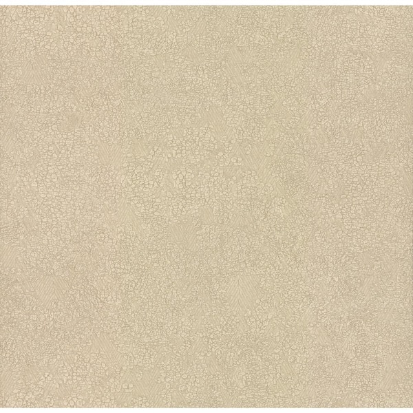 York Wallcoverings Cream Weathered Vinyl Paper Unpasted Matte Wallpaper (27 in. x 27 ft.)