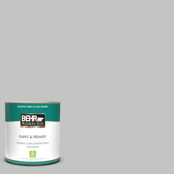 BEHR PREMIUM PLUS 1 qt. #PPU25-14 Engagement Silver Semi-Gloss