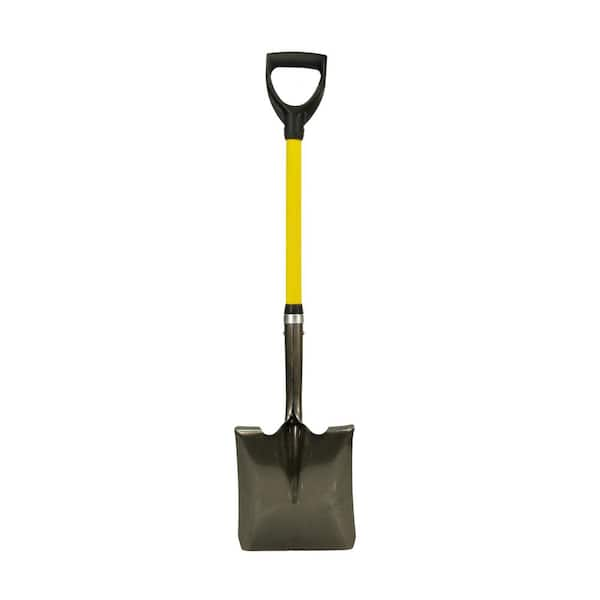 Shovel - square - fiberglass handle