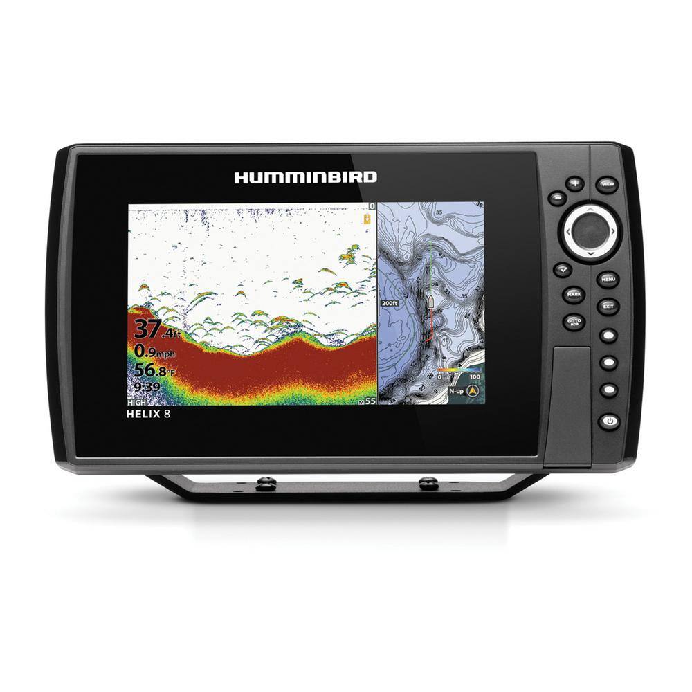 Humminbird HELIX 8 CHIRP GPS G4N Fishfinder 411330-1 - The Home Depot