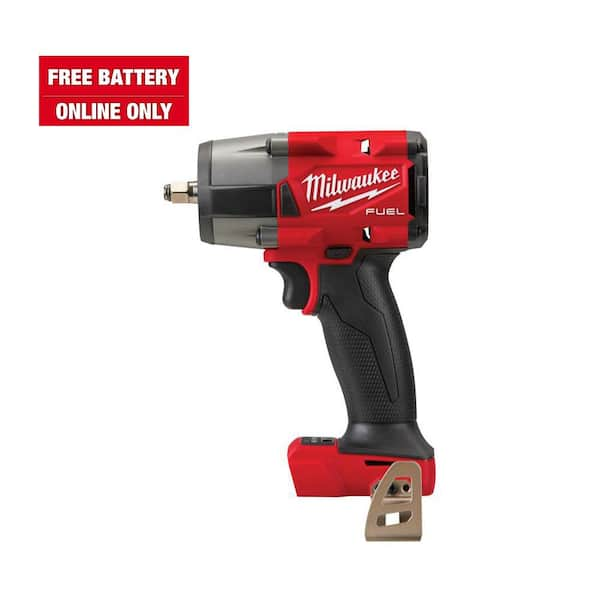 Milwaukee M18 FUEL GEN-2 18V Lithium-Ion Mid Torque Brushless Cordless 3/8 in. Impact Wrench with Friction Ring (Tool-Only)