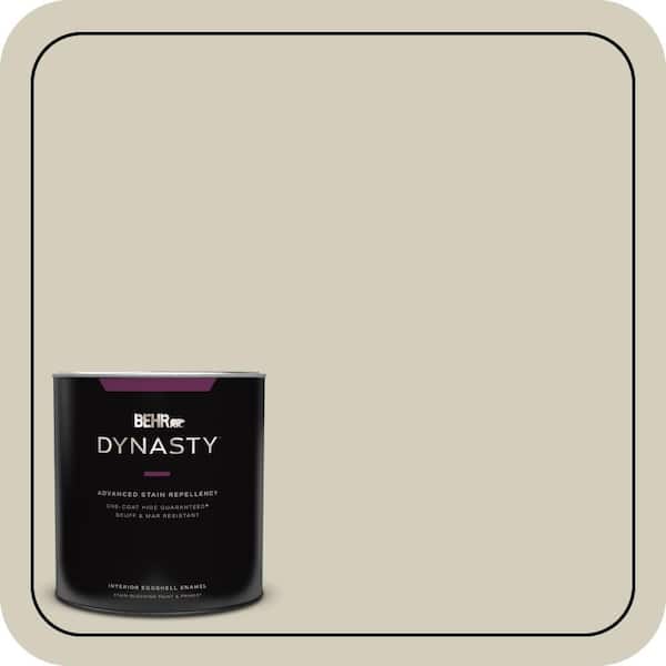 BEHR DYNASTY 1 qt. #780C-3 Ocean Pearl Eggshell Enamel Interior Stain-Blocking Paint and Primer