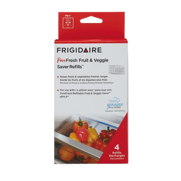 Frigidaire PureFresh Fruit and Veggie Saver Refill Pack-1 (1 Year Pack)  FRPFFVSYR - The Home Depot