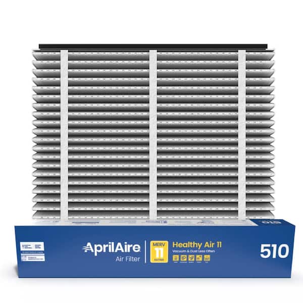 AprilAire 31 in. x 28 in. x 4 in. 510 MERV 11 Pleated Air Filter for Air Purifier Models 1510, 2516 (1-Pack)