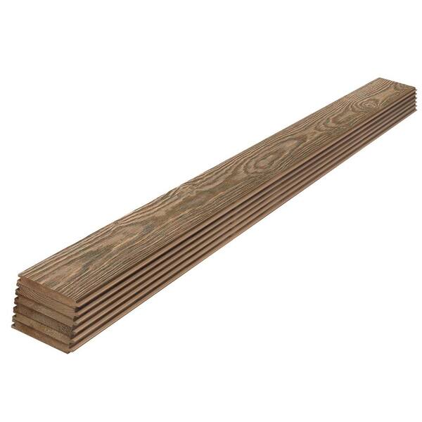 Edge 1 in. x 6 in. x 8 ft. Thermally Modified Back Country Pine Tongue and Groove Weathered Barn Wood Boards (6-Pack)
