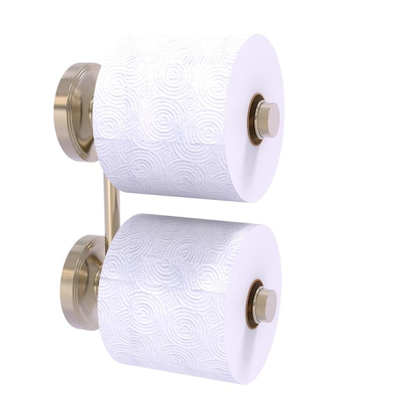 Allied Brass Prestige Regal Collection 2 Roll Reserve Roll Toilet Paper Holder in Antique Pewter