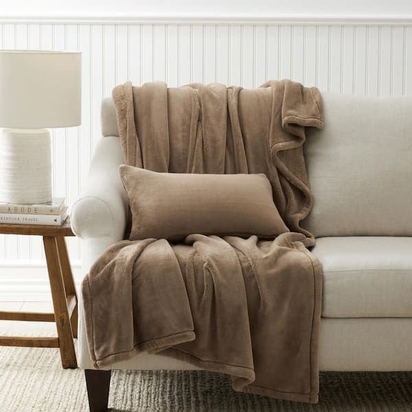 Company Plush Silver Mink Polyester Blanket