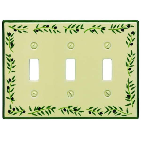 Atlas Homewares Multi-Colored 1-Gang Toggle Wall Plate