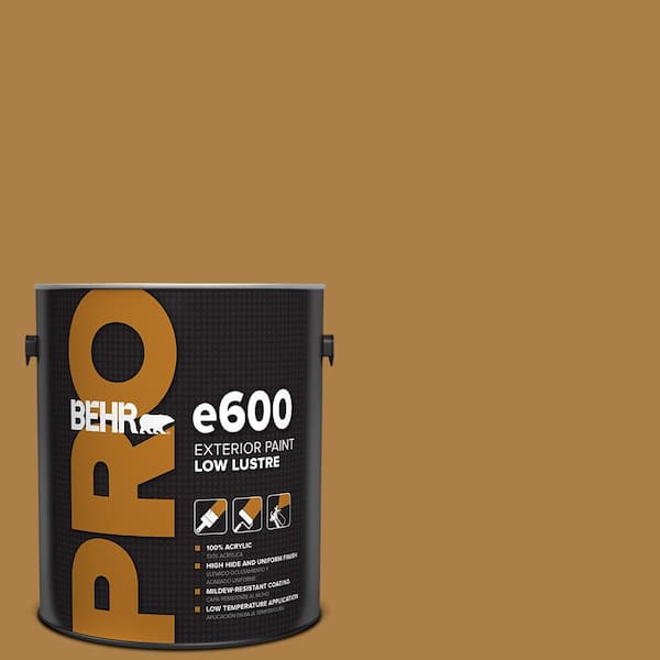 BEHR PRO 1 gal. #300D-6 Medieval Gold Low Luster Exterior Paint