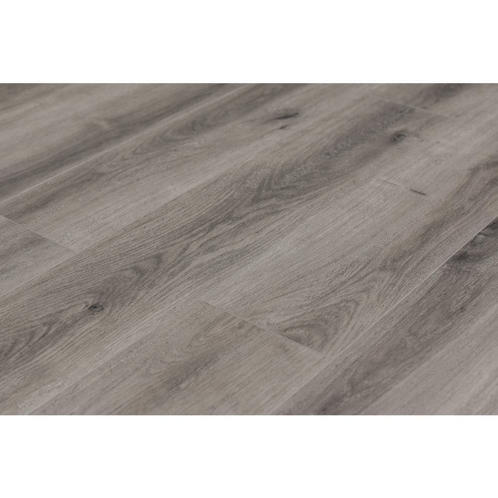 Keystone Gray Extra Long Oak Look Waterproof Vinyl Plank Flooring