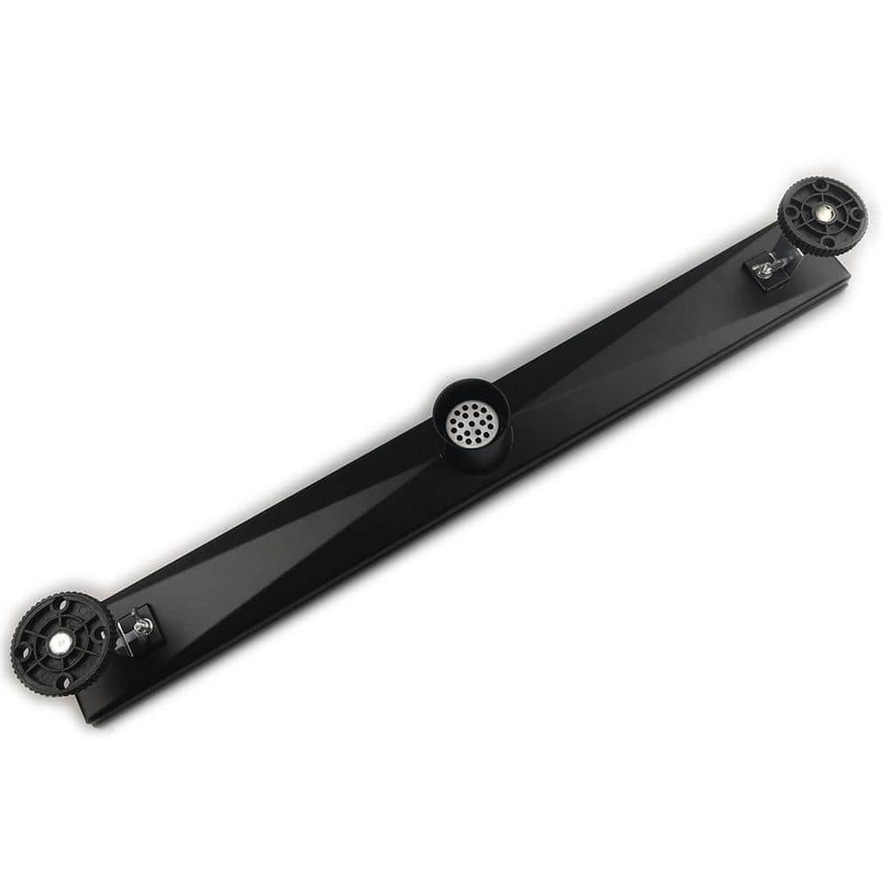 36-Inch Matte Black Stainless Steel Linear Shower Drain