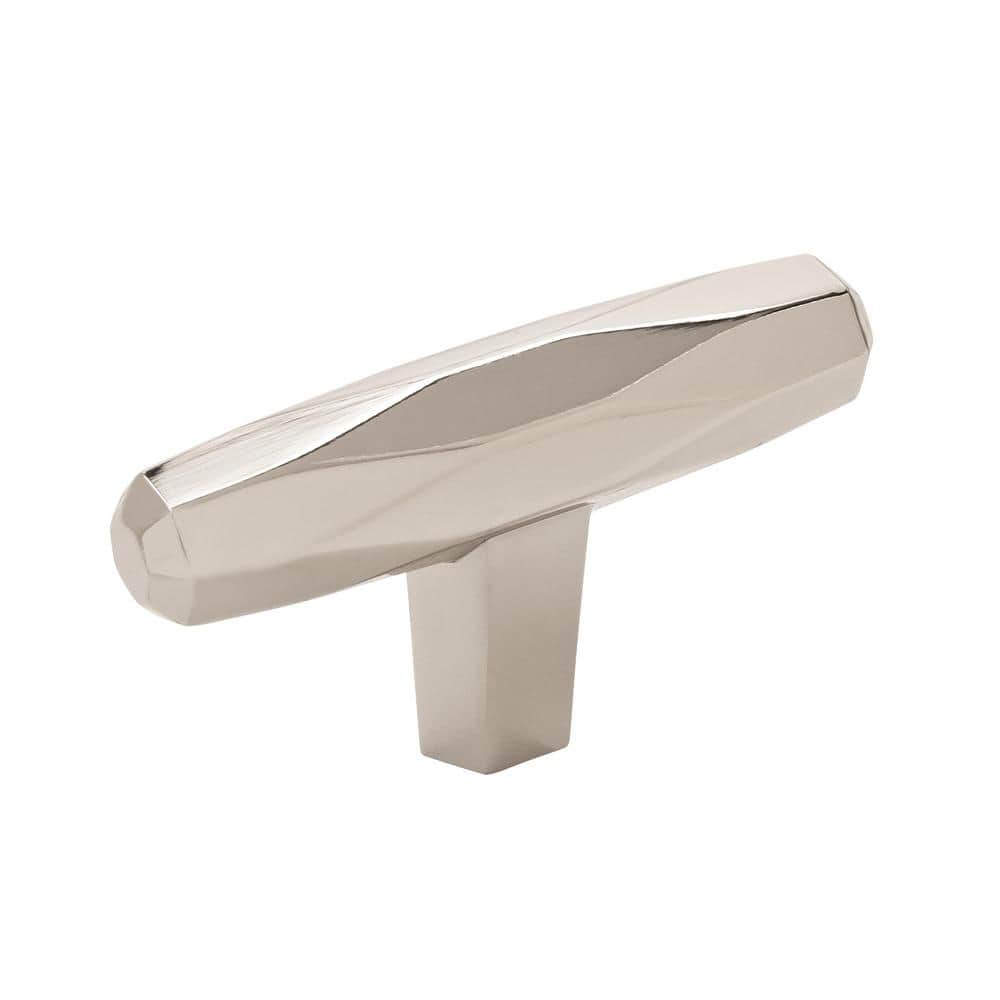 St. Vincent 2-1/2 in. (64mm) Modern Polished Nickel Bar Cabinet Knob