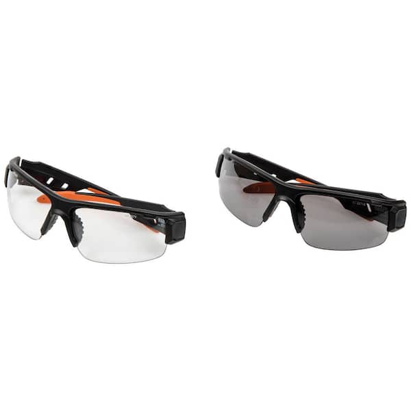 Klein Tools PRO Safety Glasses-Semi-Frame, Combo Pack