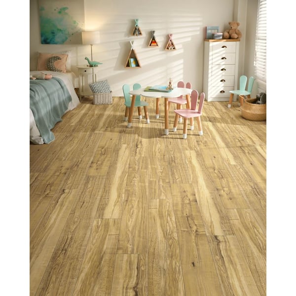 Classy Chic Talk of the Tawny 12 MIL x 7 in. x 48 in. Glue Down Waterproof Luxury Vinyl Plank (51.33 sq. ft./Ctn)