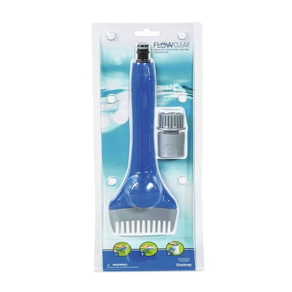 Flowclear Aqualite Comb Filter Cartridge Cleaning Tool Hose Attachment