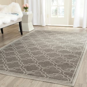 Amherst Gray/Light Gray 11 ft. x 16 ft. Geometric Area Rug