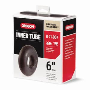 Rim Inner Tube for Wheelbarrows and Lawn Carts, Universal Fits for tires with 8" rims (R-71-800)