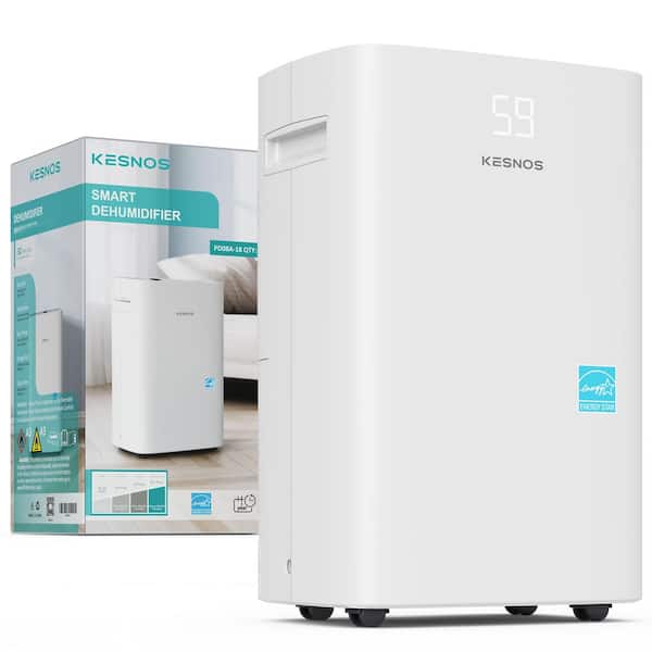KESNOS 52 pt. 4,500 sq. ft. Energy Star Dehumidifier for Basement