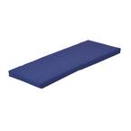 CushionGuard Sky Rectangular Outdoor Bench Cushion