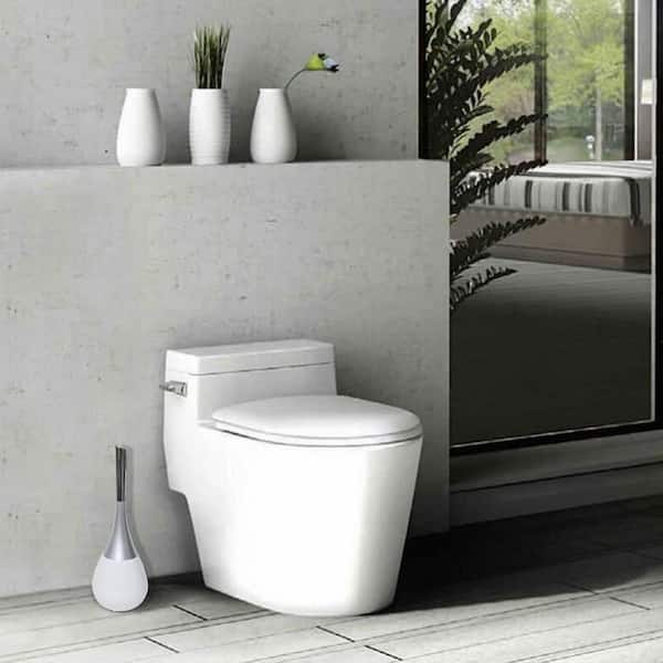 Toilet Brush Bowl Brush Bathroom Brush Under Rim Toilet Brush Scracth-free  Curved