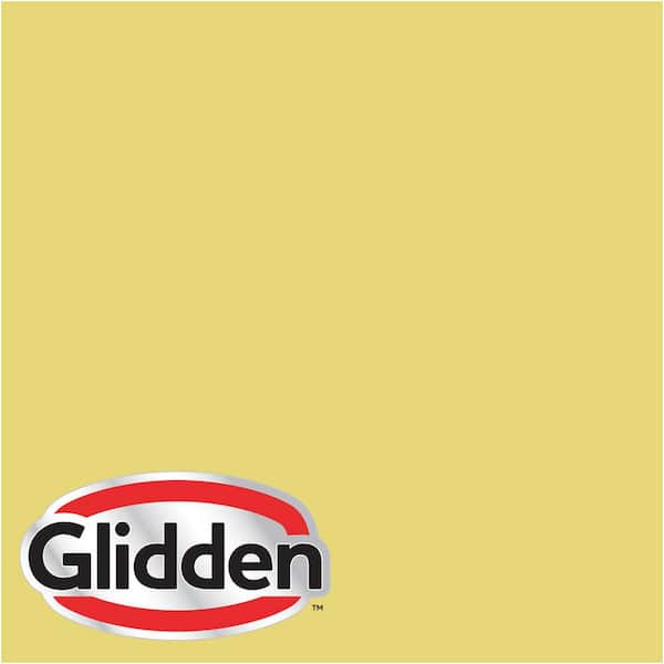 Glidden Premium 1-gal. #HDGG02 Lemon Lime Fizz Flat Latex Exterior Paint