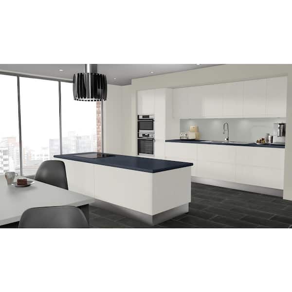 4 ft. x 8 ft. Laminate Sheet in Navy Legacy with Matte Finish