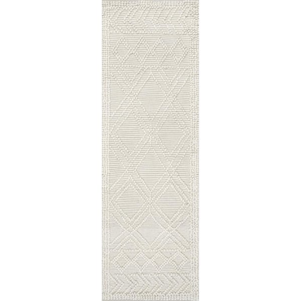 nuLOOM Non-Slip White Rug Pad, 2x6 ft
