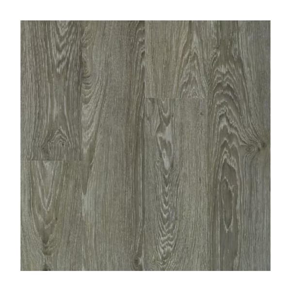 Take Home Sample-ProMark Shadow Gray Waterproof Glue Down Luxury Vinyl Plank Flooring