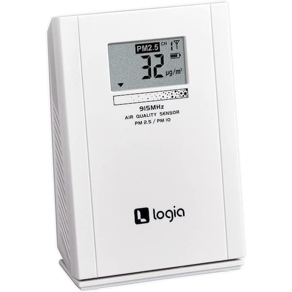 Logia Wireless PM2.5/PM10 Air Quality Sensor, Add-on for Weather Station  LOWSA100AQW - The Home Depot