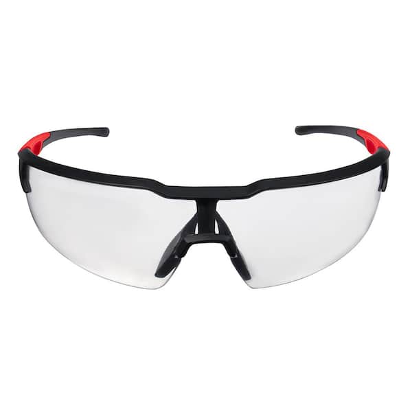 Milwaukee Clear Safety Glasses Fog-Free Lenses