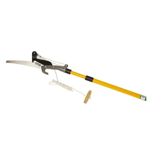 Emsco 156 in. Pole Pruning Saw - Collapsible Fiberglass Handle - 14-Gauge  Steel Head 1755-1 - The Home Depot