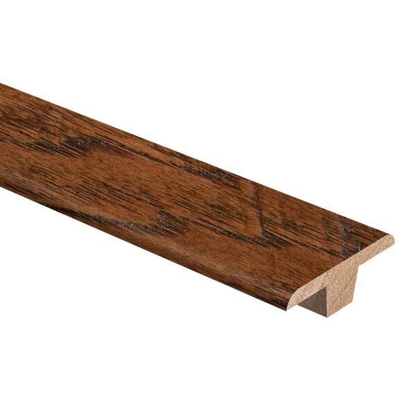 Zamma Dark Brown Hickory 0.375-in T x 1.75-in W x 94-in L Wood Floor T-moulding Zamma Dark Brown Hickory 0.375-in T x 1.75-in W x 94-in L Wood Floor T-moulding