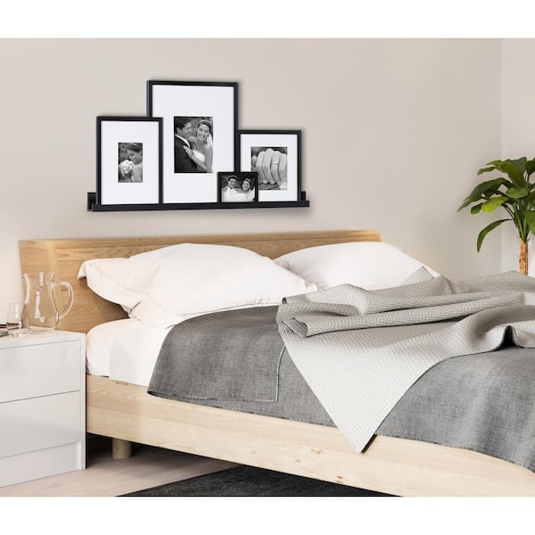 Gallery Black Picture Frame (Set of 5)